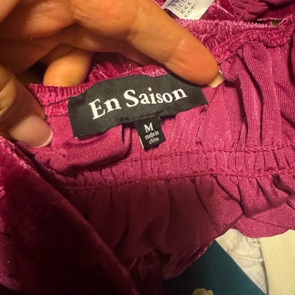 En Saison Pink Sequin Sheath Mini Dress Size Medium C1 - Picture 13 of 16